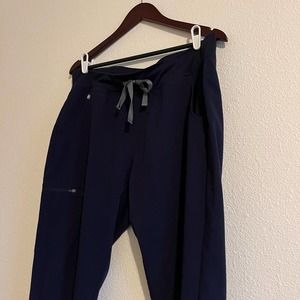 Figs Navy Zamora Joggers Size Large Tall